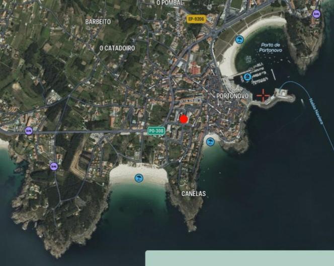 K-Nelas Home Muy Cerca De La Playa Y Del Centro Sanxenxo Zewnętrze zdjęcie
